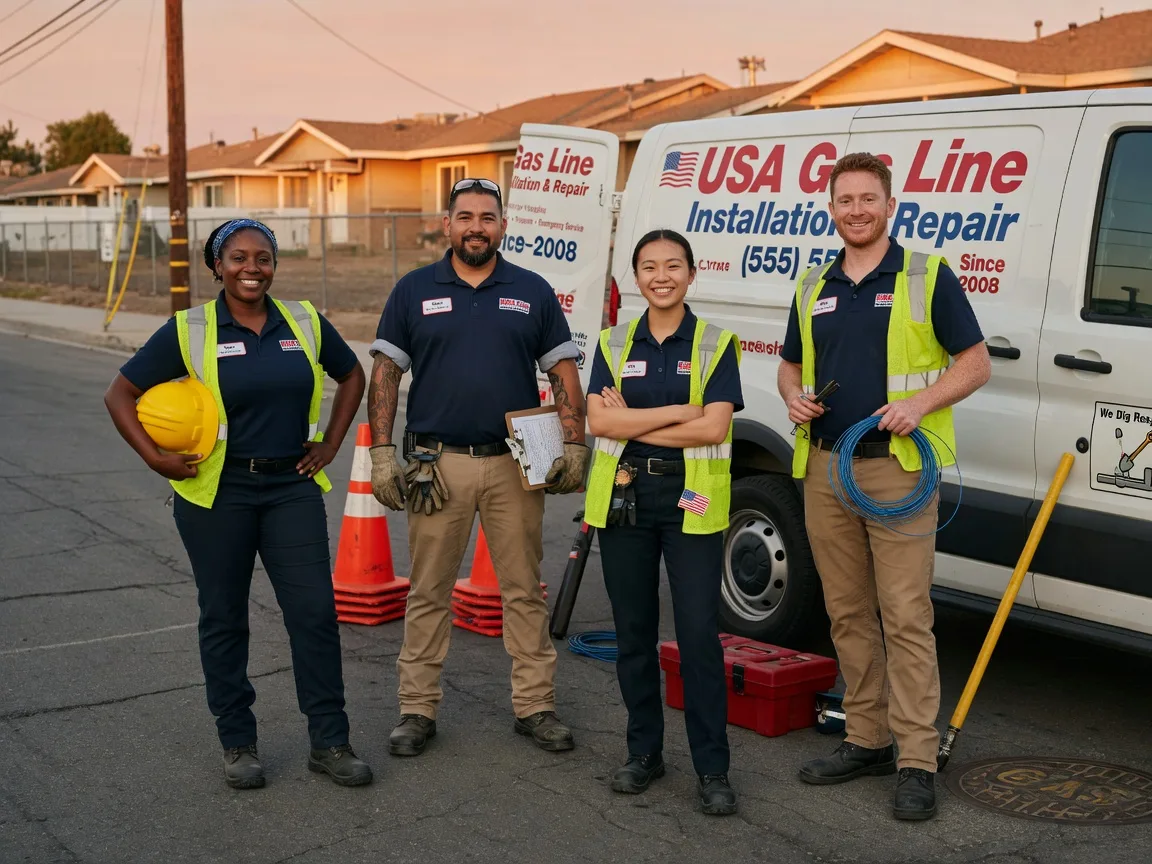 Gas Line Installation company in Edgewood, IA